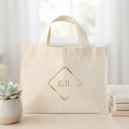 Bolsa de Algodón Personalizada con Iniciales Minim