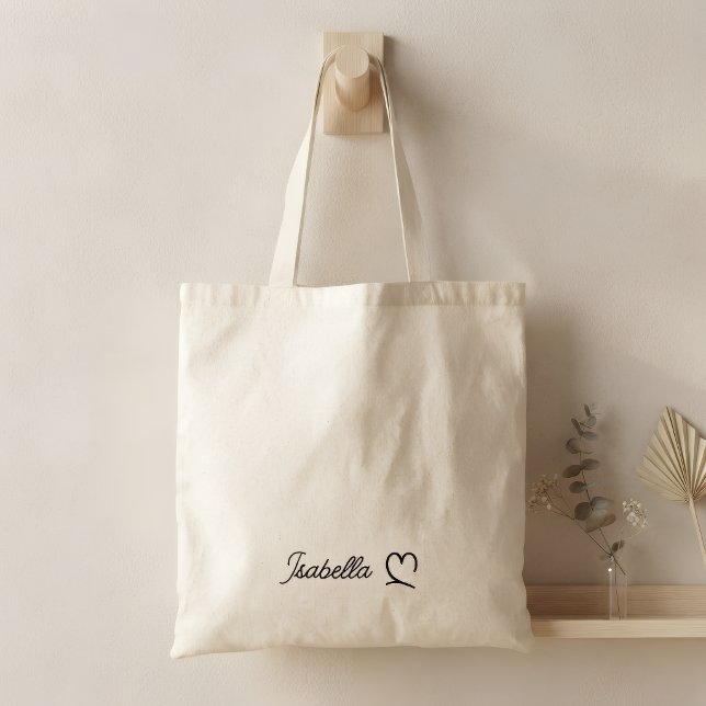 Bolsa de Algodón Personalizada con Nombre – Minima (Subido por el creador)