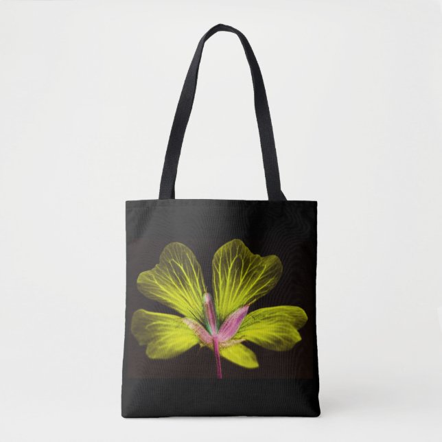 Bolsa de alimentación de la flor amarilla (Anverso)