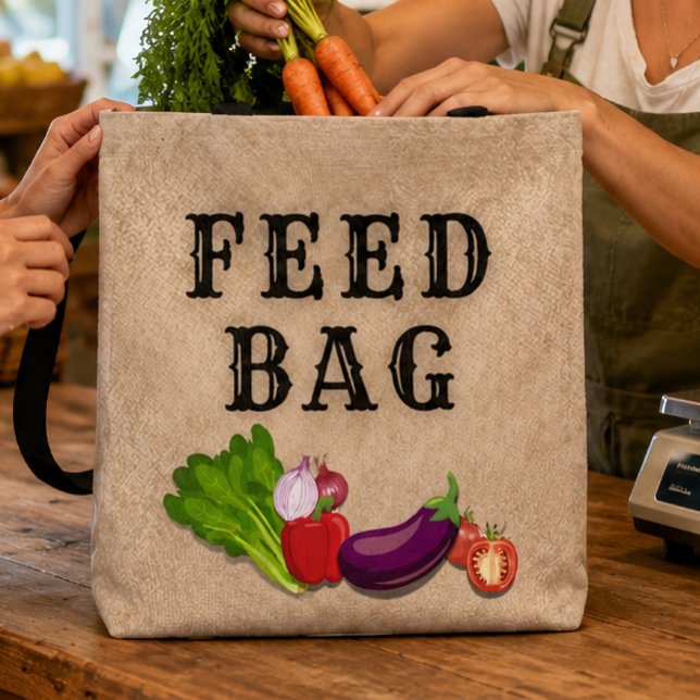 "BOLSA DE ALIMENTOS" - Bolsa de mano para todo uso (Subido por el creador)