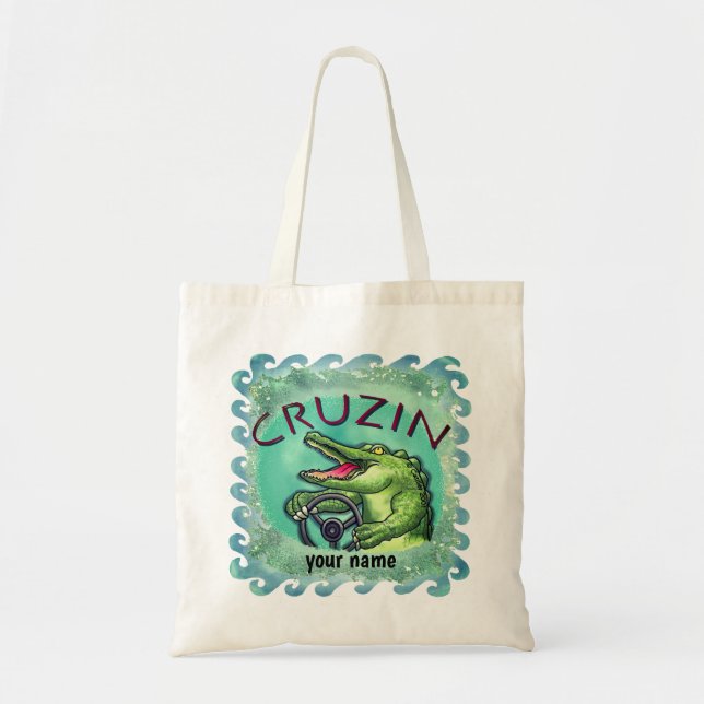 Bolsa de alligador de cruisin (Frente)