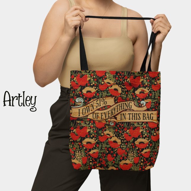 Bolsa de amapola de esmalte de espesor de madera v (Subido por el creador)