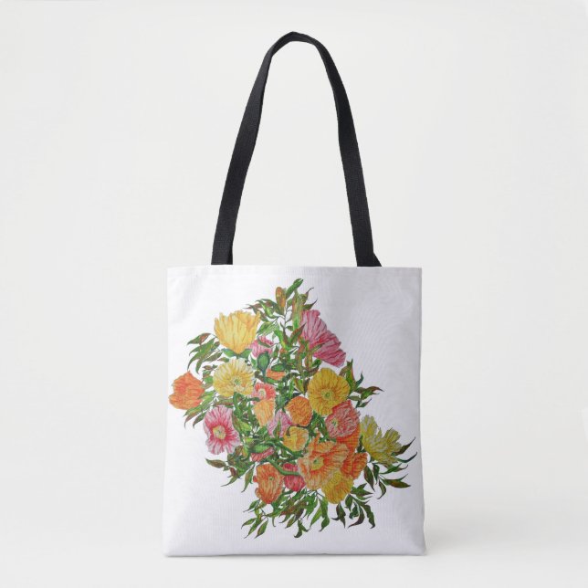 bolsa de amapola pintada (Anverso)