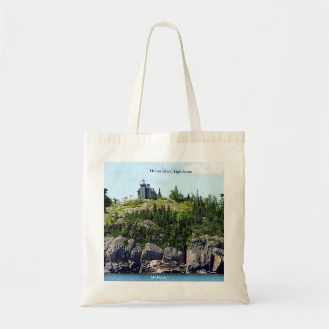 Bolsa de ángulo ancho del faro de Huron Island (Frente)