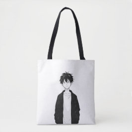 Bolsa de anime minimalista de niño