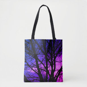 Bolsa de árbol púrpura de bonito
