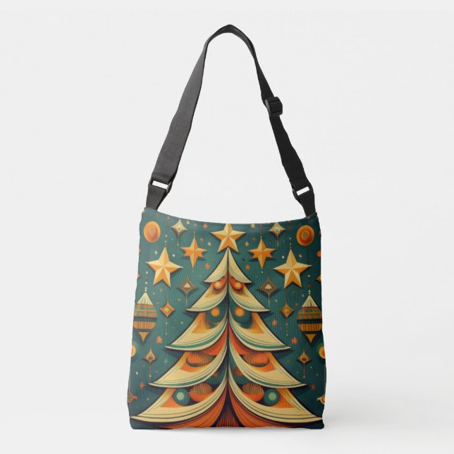 Bolsa de árbol y estrella para Navidades de doble  (Anverso)