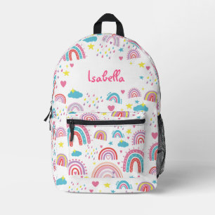 Bolsa de arcoíris linda para niñas para el regreso