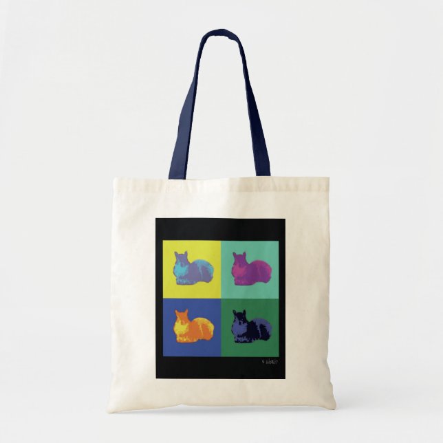 Bolsa de ardilla de arte pop (Frente)