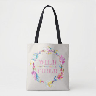 Bolsa de arte acuarela de colores vivos para niños