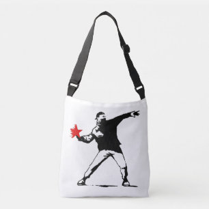 Bolsa de arte callejero rebelde de estrella en lla