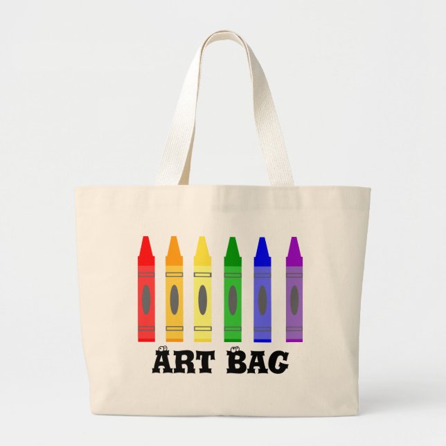 Bolsa de arte de artistas de Crayon (Frente)