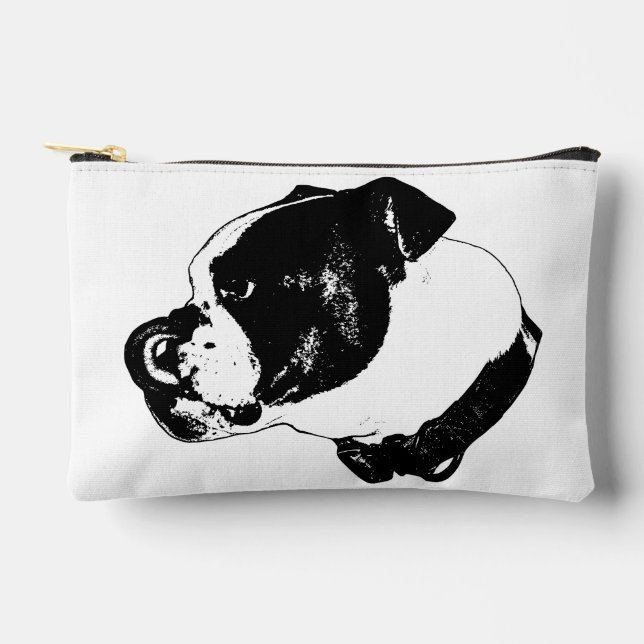 Bolsa de arte de línea de bulldog (Anverso)