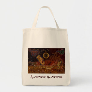Bolsa de arte de los aborígenes australianos del d