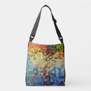 Bolsa de arte divertida y colorida