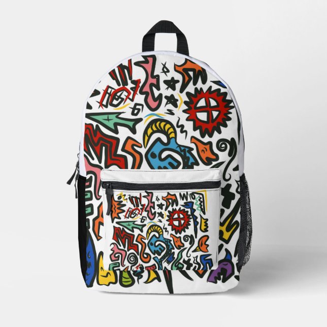 Bolsa de arte Doodle (Anverso)