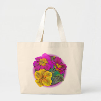 Bolsa de arte fino amarilla y violeta de la primic