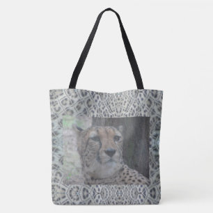 Bolsa de arte gráfico Leopard Print Tote