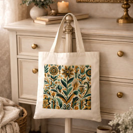 Bolsa de arte popular mexicano con tonos de joyas 