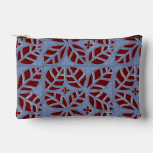 Bolsa de artículos de aseo Blue and Maroon