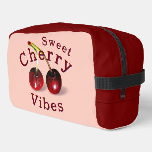 Bolsa de artículos de aseo de cerezas