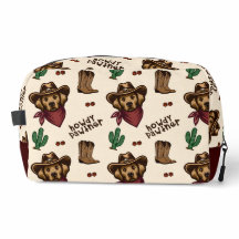 Bolsa de artículos de aseo de Howdy Pawtner