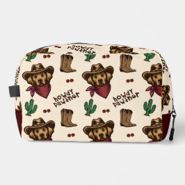 Bolsa de artículos de aseo de Howdy Pawtner