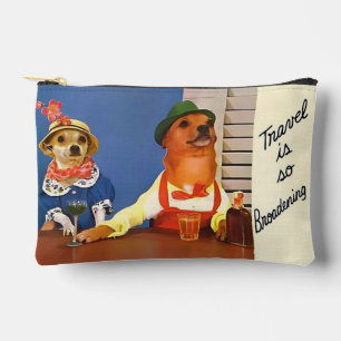 Bolsa de artículos de aseo de viaje de perros de e
