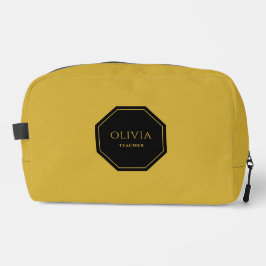 Bolsa de artículos de aseo de viajes con su nombre