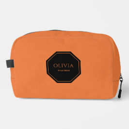 Bolsa de artículos de aseo de viajes con su nombre