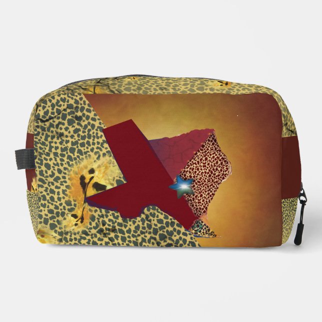 Bolsa de artículos de aseo - ¡Estilo Texas! (Anverso)