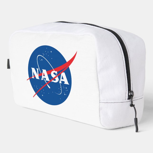 Bolsa de artículos de aseo Icónica de la NASA (bla (Esquina derecha)