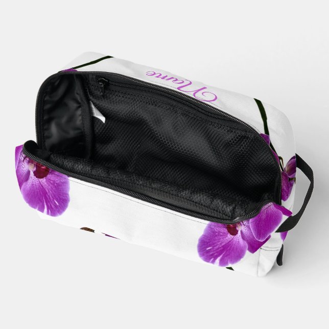 Bolsa de artículos de aseo personalizados - Orquíd (Abierto)