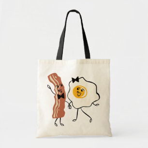 Bolsa de asas del amante del huevo de N del tocino