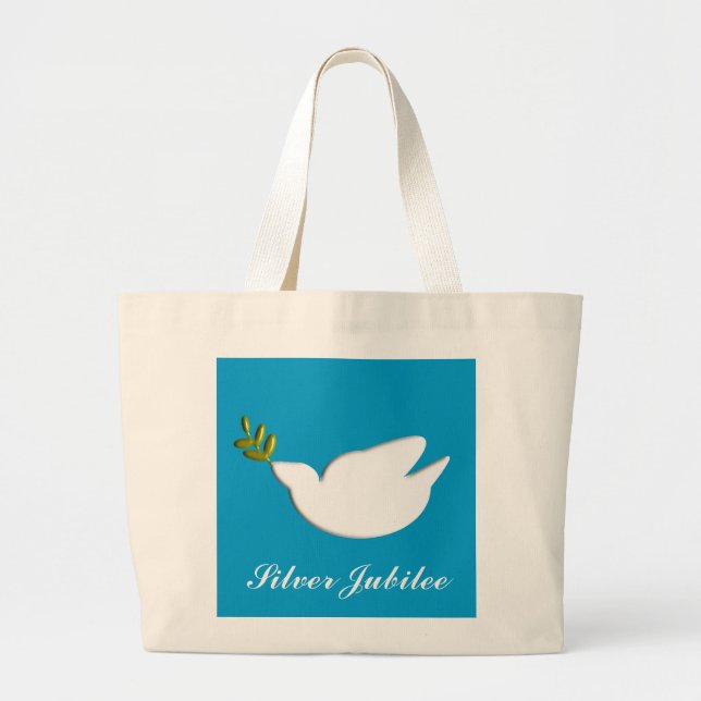 Bolsa de asas del jubileo de la plata de las (Frente)