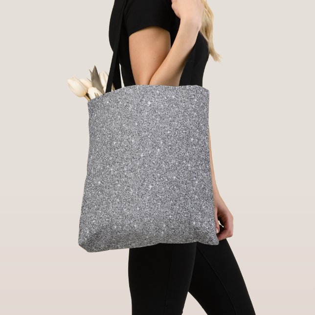 Bolsa de asas del purpurina del desfile de Srta. (Detalle)