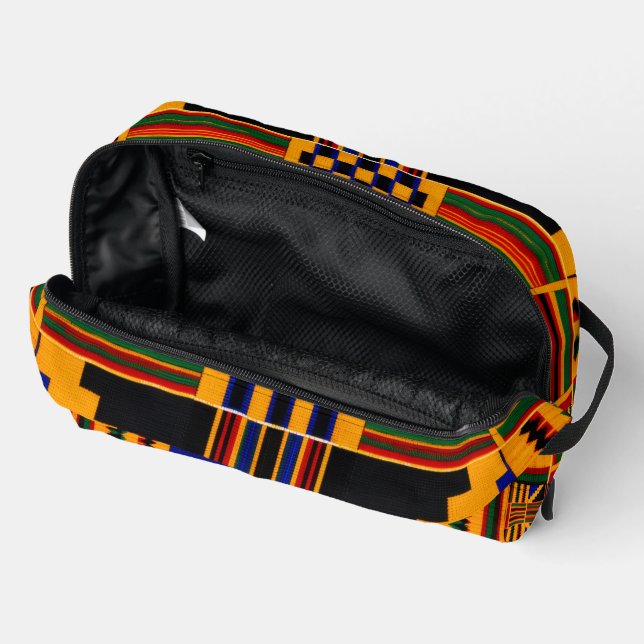 Bolsa de aseo de tela Kene (Abierto)