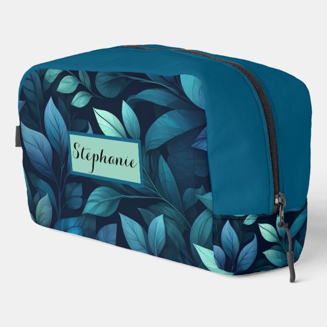 Bolsa de aseo elegante moderna personalizada (Esquina derecha)