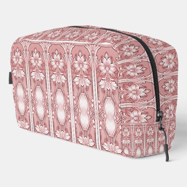 Bolsa de Aseo Floral Rosa (Esquina derecha)
