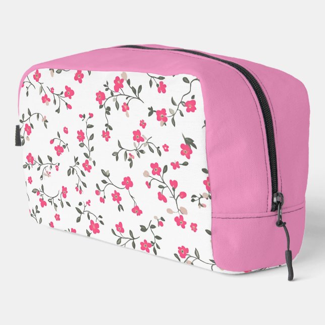 Bolsa de Aseo Floral Rosa (Esquina derecha)