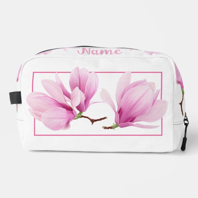 Bolsa de Aseo Personalizada - Magnolia Rosa (Anverso)