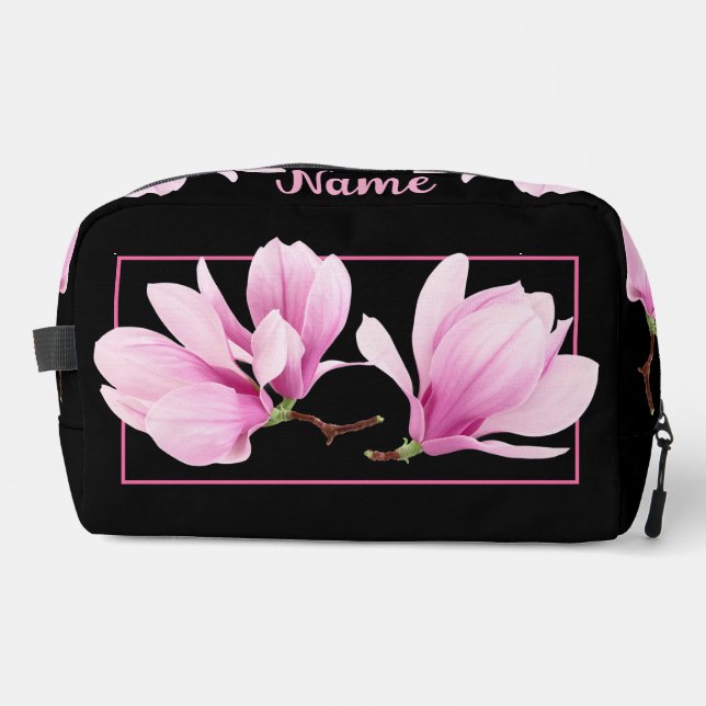 Bolsa de Aseo Personalizada - Magnolia Rosa (Anverso)
