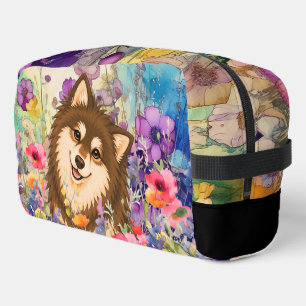 Bolsa de aseo ZEN GARDEN Lapphund Marrón