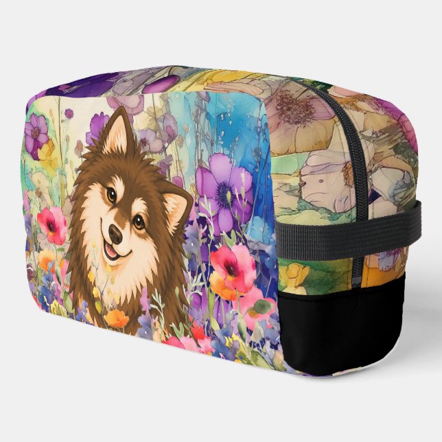 Bolsa de aseo ZEN GARDEN Lapphund Marrón (Esquina izquierda)