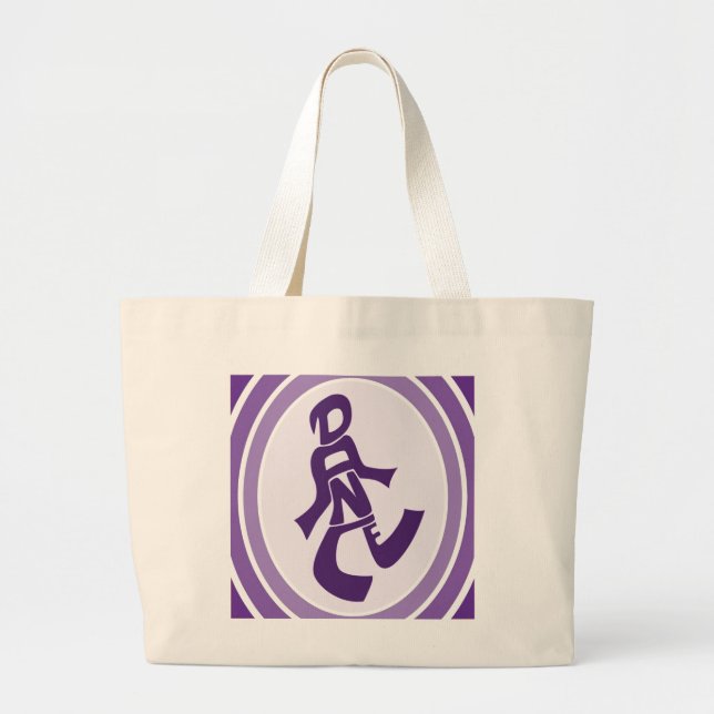 Bolsa de baile morado (Frente)