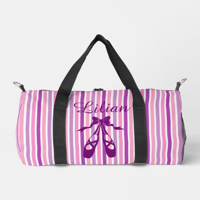 Bolsa de baile personalizada con nombre Ballet Mor (Anverso)