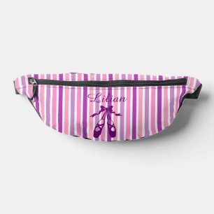 Bolsa de baile personalizada con nombre Morado Bal