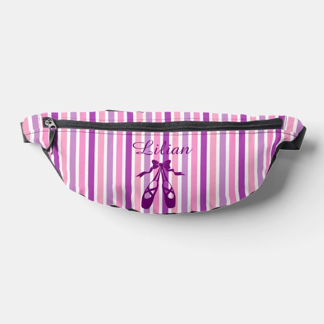 Bolsa de baile personalizada con nombre Morado Bal (Distribución)