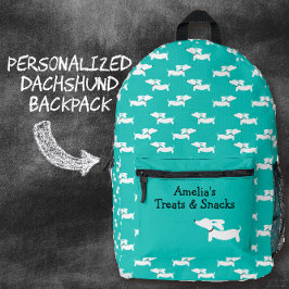 Bolsa de baile verde azulado para madres de perros