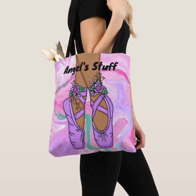 Bolsa de ballet personalizada | Zapatos de baile (Detalle)